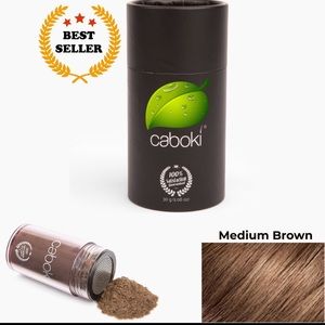 NWT Caboki hair building fiber-Medium Brown